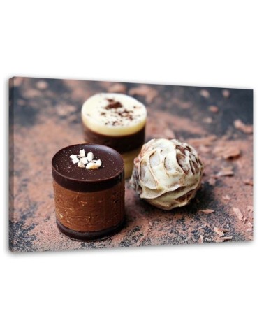 Modern Canvas painting for kitchen - Coffee sweets | FEEBY