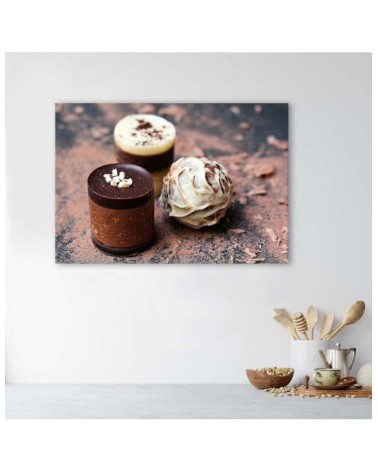 Bild auf Leinwand - Kaffee-Bonbons | Feeby