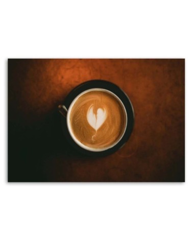 Leinwandbild - Eine Tasse Kaffee | Feeby