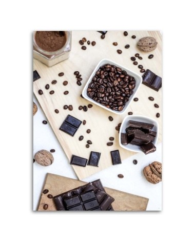 Leinwandbild - Kaffee-Chaos | Feeby