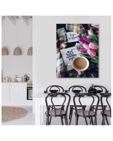Modernes Wandbild - Kaffeevormittag | Feeby