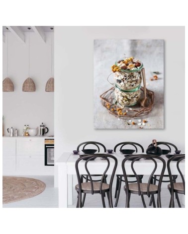 Bild auf Leinwand - Haferflocken | Feeby