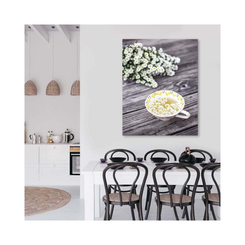 Leinwandbild - Kamille-Aufguss | Feeby