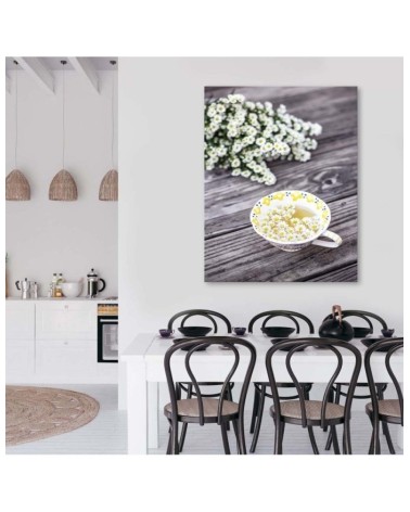 Leinwandbild - Kamille-Aufguss | Feeby