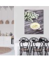 Canvas painting for the kitchen - Chamomile infusion | FEEBY