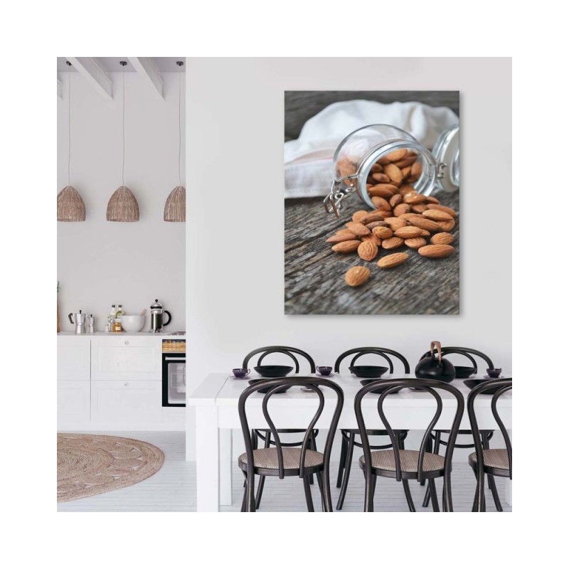 Leinwandbild modern - Gebrannte Mandeln | Feeby