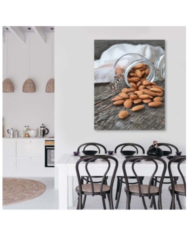 Leinwandbild modern - Gebrannte Mandeln | Feeby
