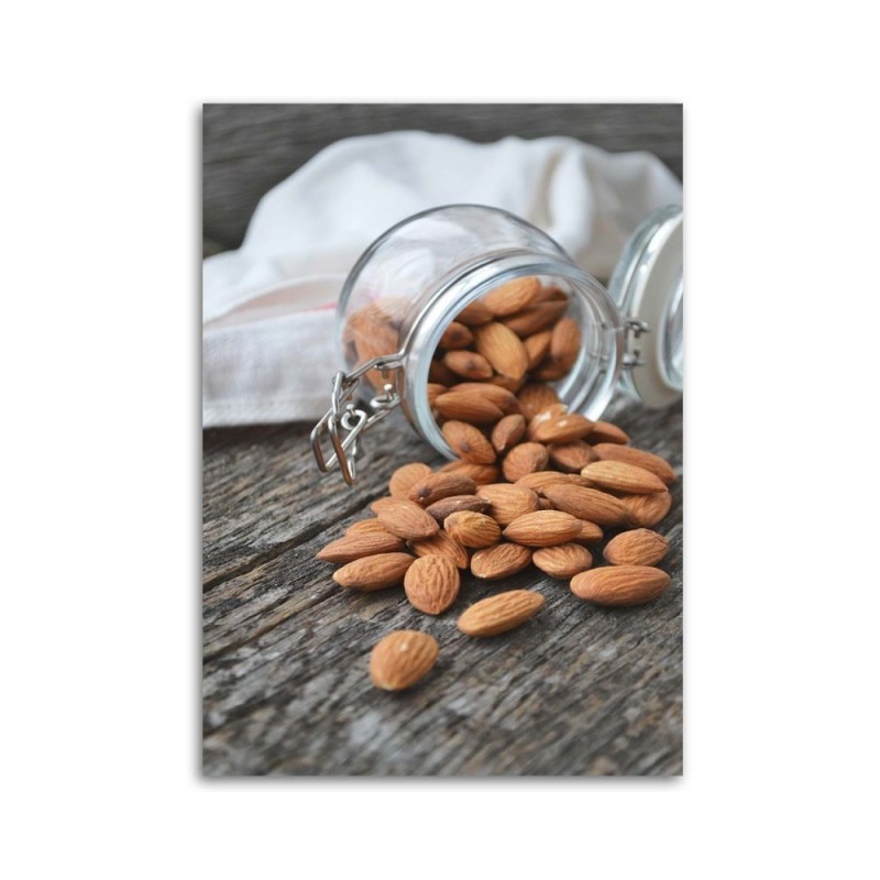 Leinwandbild modern - Gebrannte Mandeln | Feeby