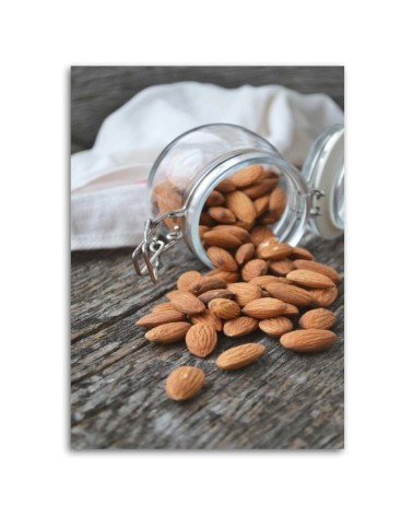 Leinwandbild modern - Gebrannte Mandeln | Feeby