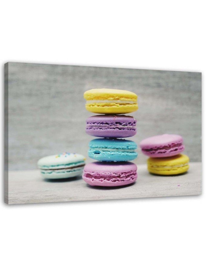 Leinwanddruck - Farbige Burger | Feeby