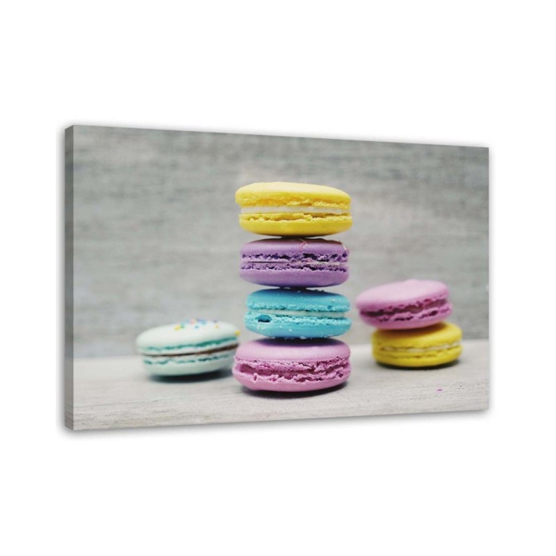 Leinwanddruck - Farbige Burger | Feeby