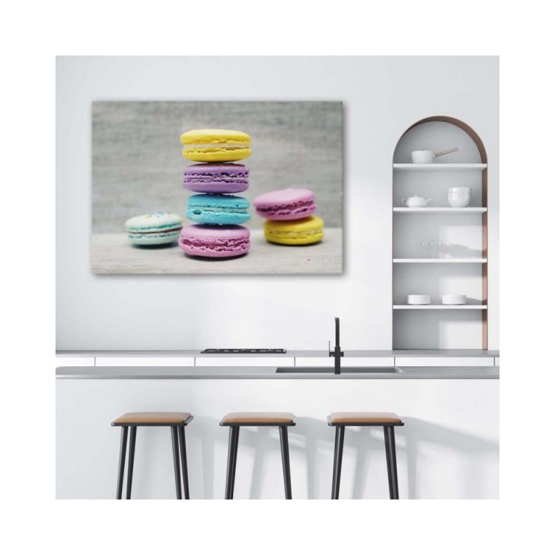 Leinwanddruck - Farbige Burger | Feeby