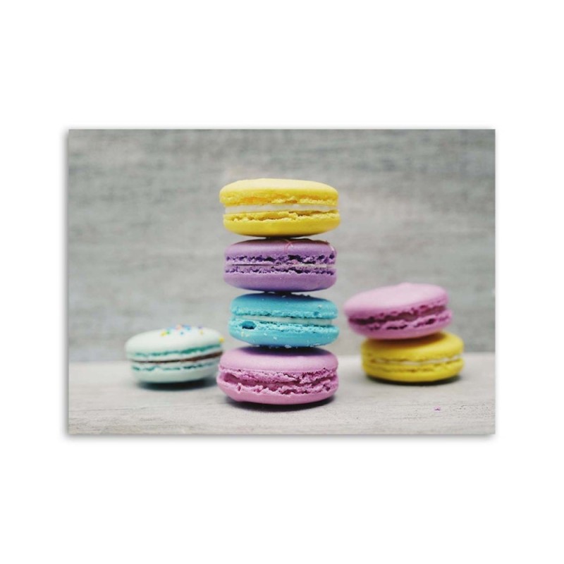 Leinwanddruck - Farbige Burger | Feeby