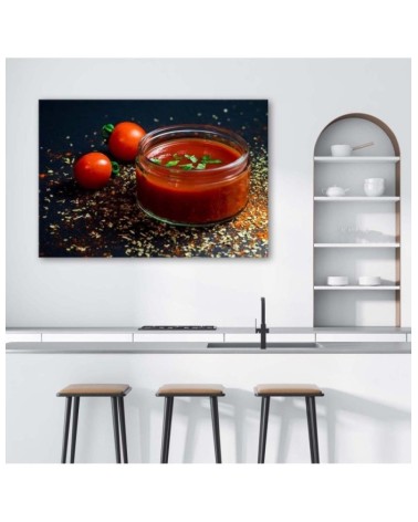Leinwandbild - Tomatensahne | Feeby