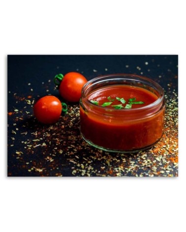 Leinwandbild - Tomatensahne | Feeby