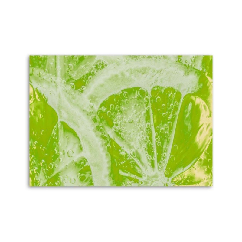 Bild auf Leinwand - Saftige Limette | Feeby