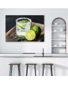 Designerskie obrazy dla domu - Orzeźwiający drink z limonką | FEEBY