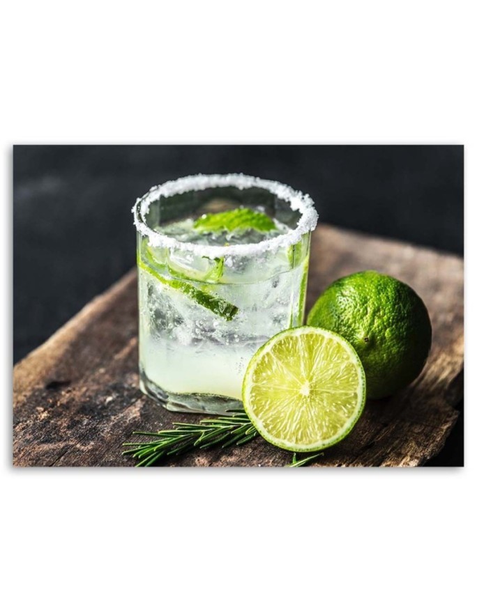 Designerskie obrazy dla domu - Orzeźwiający drink z limonką | FEEBY