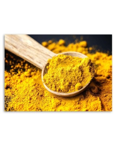 Wandbild für Wohnzimmer - Kurkuma | Feeby