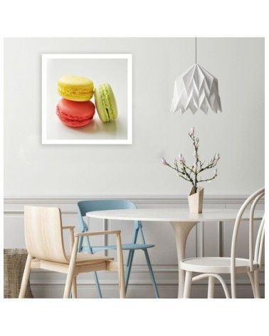 Wandbild für Wohnzimmer - Gourmet-Macarons | Feeby