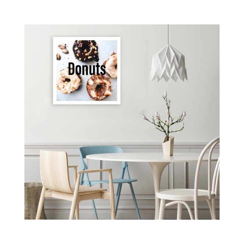 Dekoratives Leinwandbild - Appetitliche Donuts | Feeby