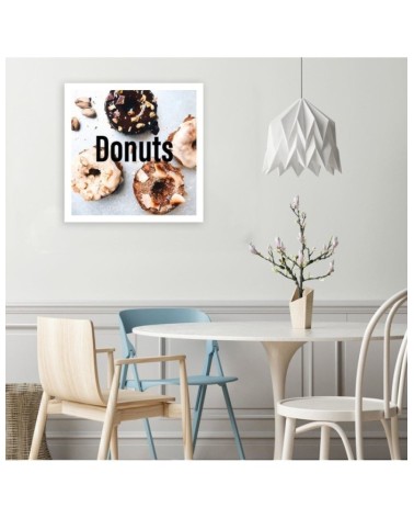 Dekoratives Leinwandbild - Appetitliche Donuts | Feeby