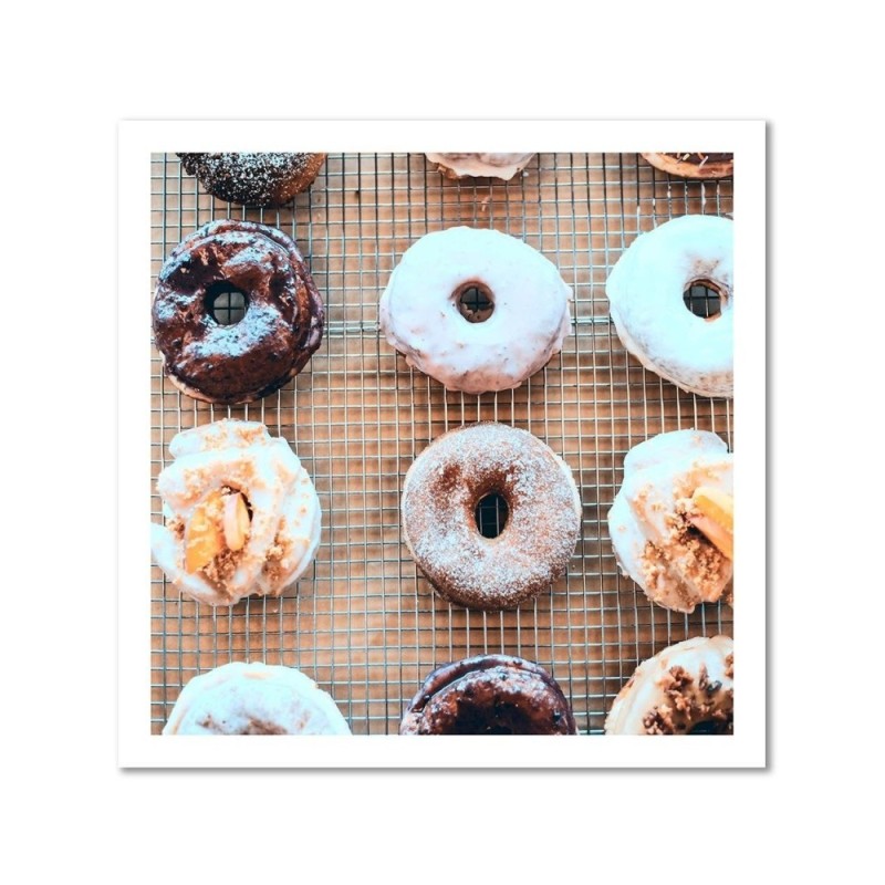 Leinwandbild - Leckere Donuts | Feeby