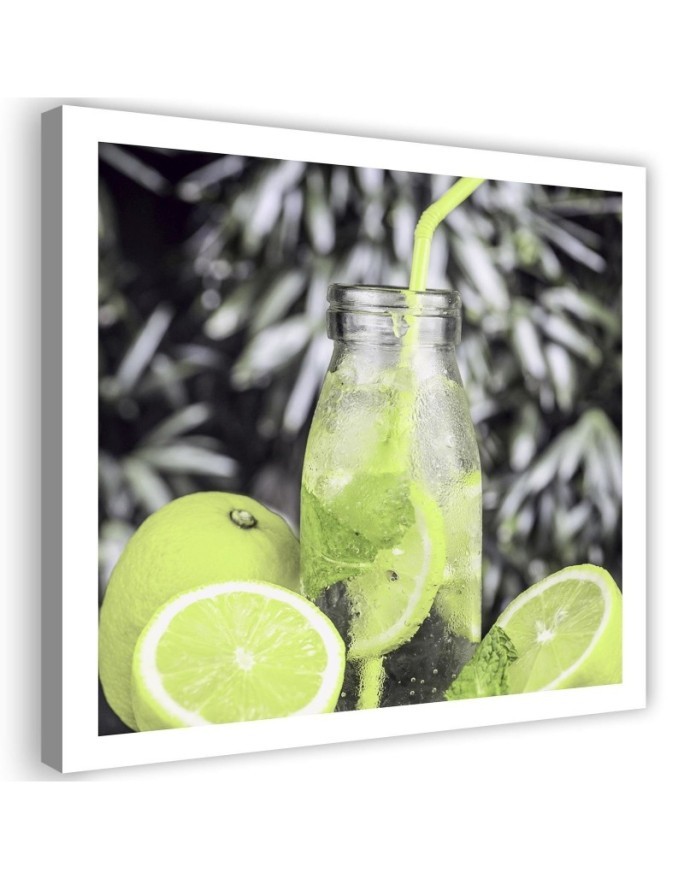 Obraz na ścianę do kuchni - Napój i limonki | FEEBY