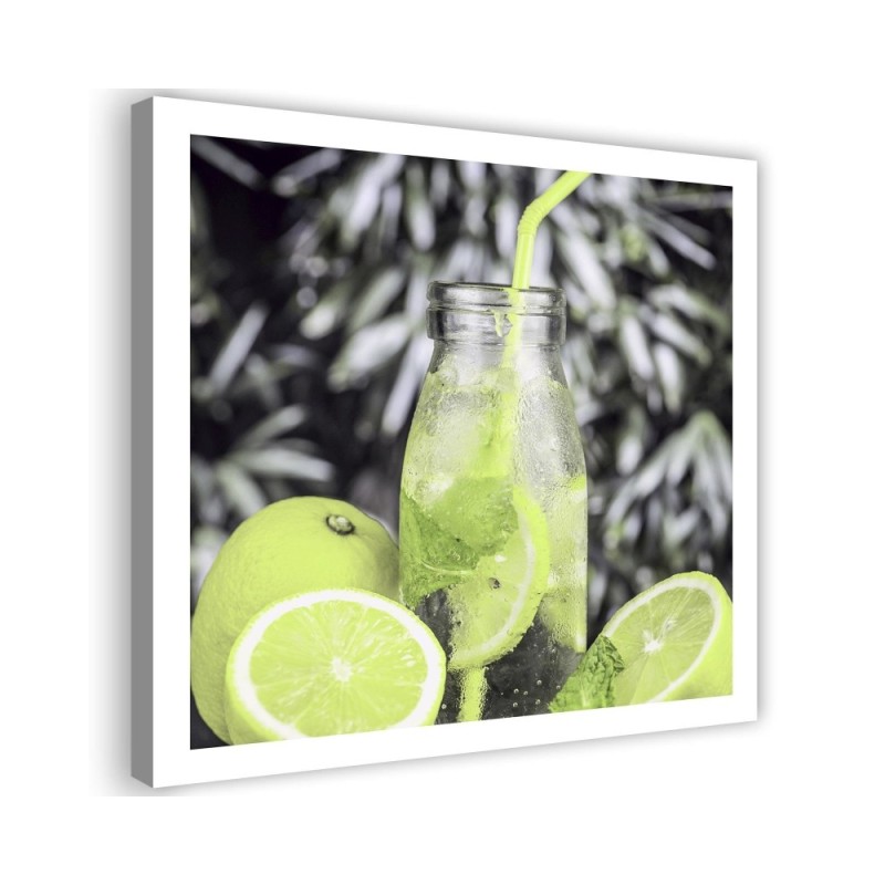 Obraz na ścianę do kuchni - Napój i limonki | FEEBY