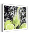 Wall Canvas painting for the kitchen - Beverage and limes | FEEBY