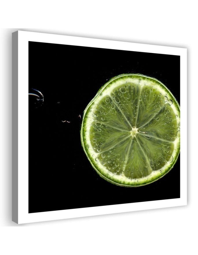 Obraz ścienny do kuchni - Plaster limonki | FEEBY