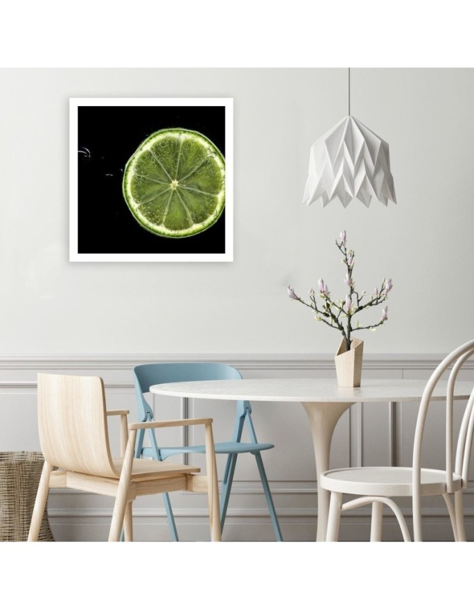 Obraz ścienny do kuchni - Plaster limonki | FEEBY
