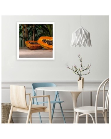 Obraz na ścianę do kuchni - Dwie połówki papai | FEEBY