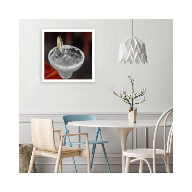 Leinwandbild - Getränk mit Limette | Feeby