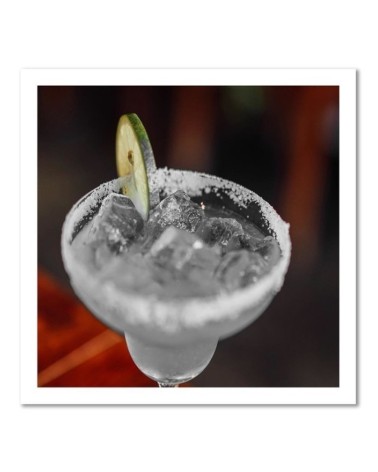 Leinwandbild - Getränk mit Limette | Feeby
