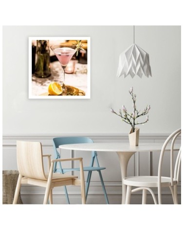 Leinwanddruck - Rosa Trinkglas | Feeby