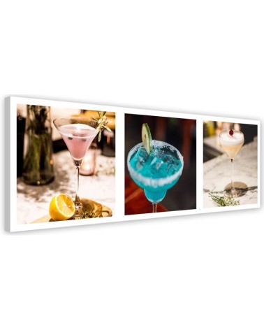 Leinwandbild - Drei Getränke - Set | Feeby