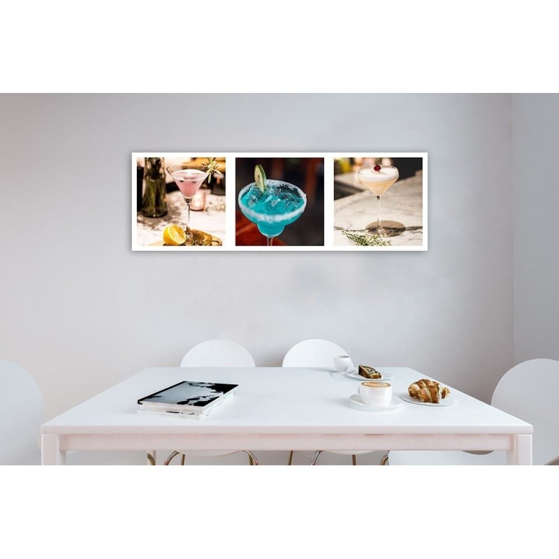 Leinwandbild - Drei Getränke - Set | Feeby