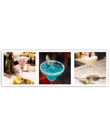 Leinwandbild - Drei Getränke - Set | Feeby