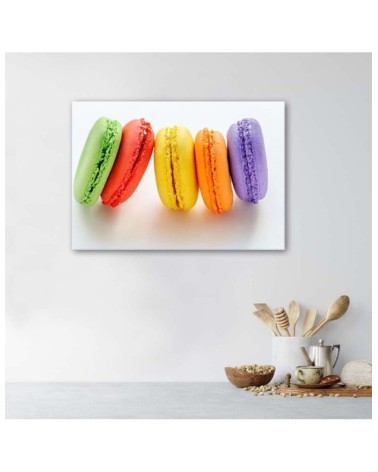 Bild auf Leinwand - Französische Macarons | Feeby