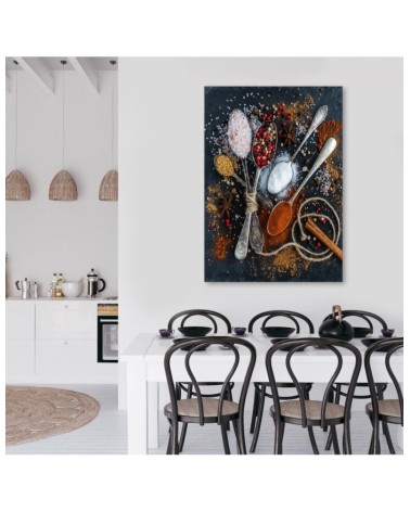 Leinwandbild - Aromatische Gewürze | Feeby