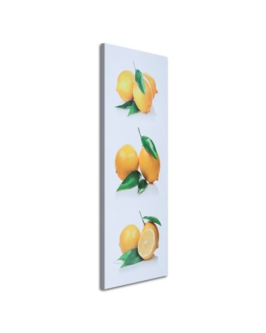 Canvas prints for kitchen print - Yellow lemons | FEEBY