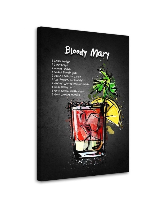 Obraz do baru lub pubu - Koktajl bloody mary Gab Fernando | FEEBY