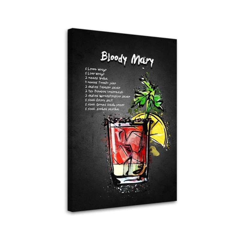 Obraz do baru lub pubu - Koktajl bloody mary Gab Fernando | FEEBY