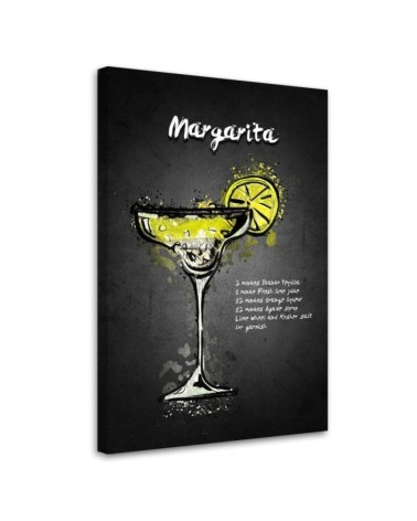 Canvas prints for bar or pub - margarita cocktail Gab Fernando | FEEBY