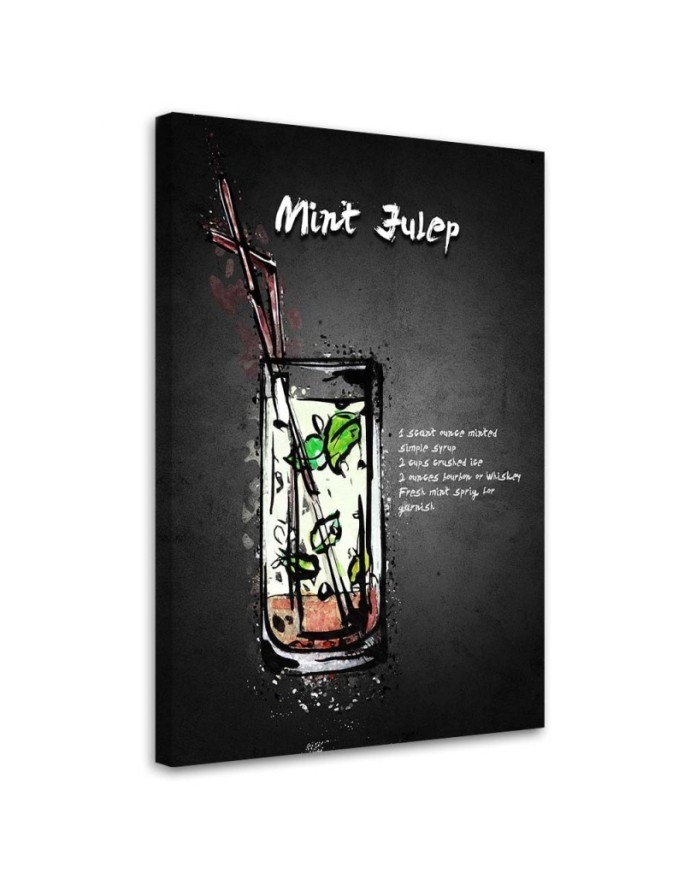 Obraz do baru lub pubu - Koktajl mint julep Gab Fernando | FEEBY
