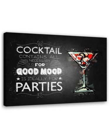 Pictures on Canvas for a bar or pub - Drink manhattan Gab Fernando | FEEBY