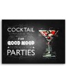 Obraz do baru lub pubu - Drink manhattan Gab Fernando | FEEBY