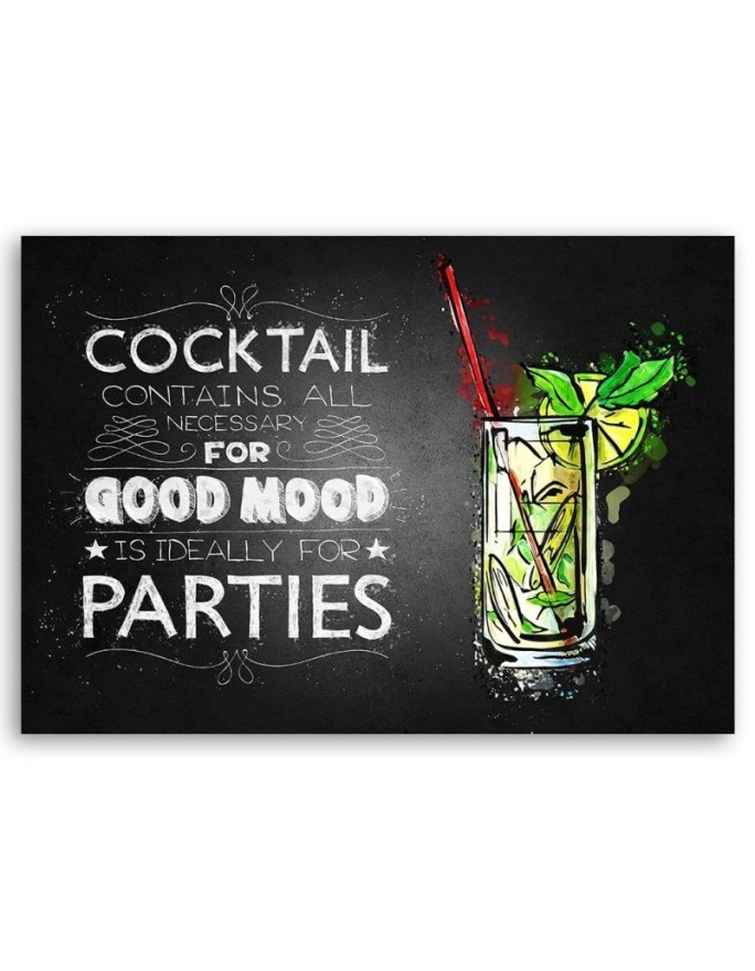 Obraz do baru lub pubu - Mojito drink Gab Fernando | FEEBY