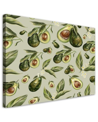 Stylish Canvas paintings for the kitchen or dining room - Avocado fruit | FEEBY
